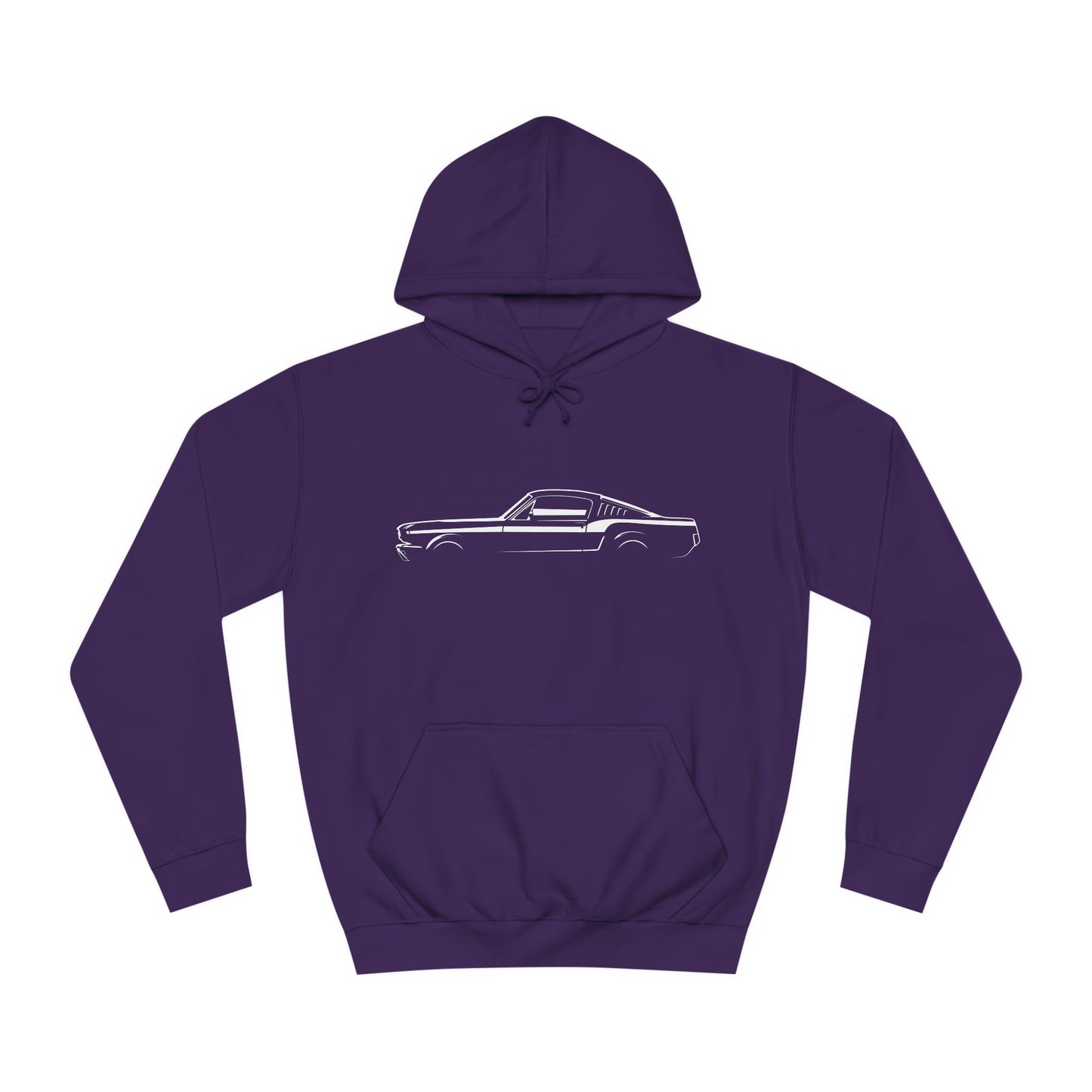 1965 Ford Mustance Vintage Series Fleece Hoodie
