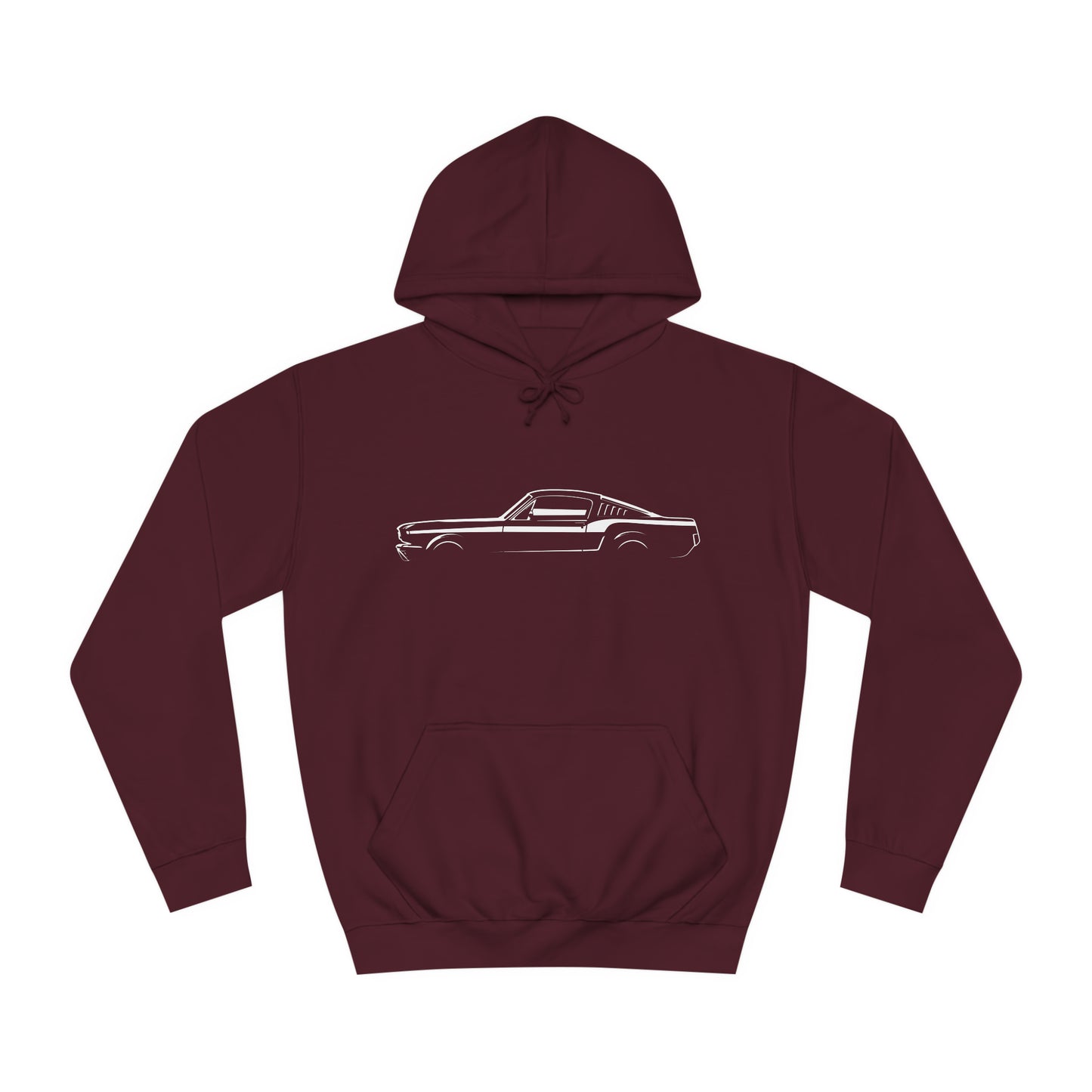 1965 Ford Mustance Vintage Series Fleece Hoodie