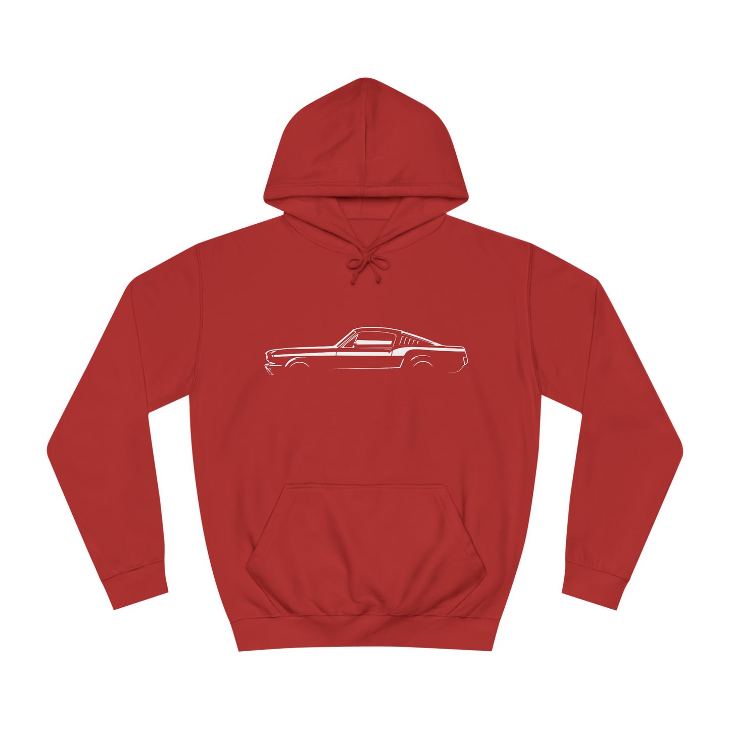 1965 Ford Mustance Vintage Series Fleece Hoodie