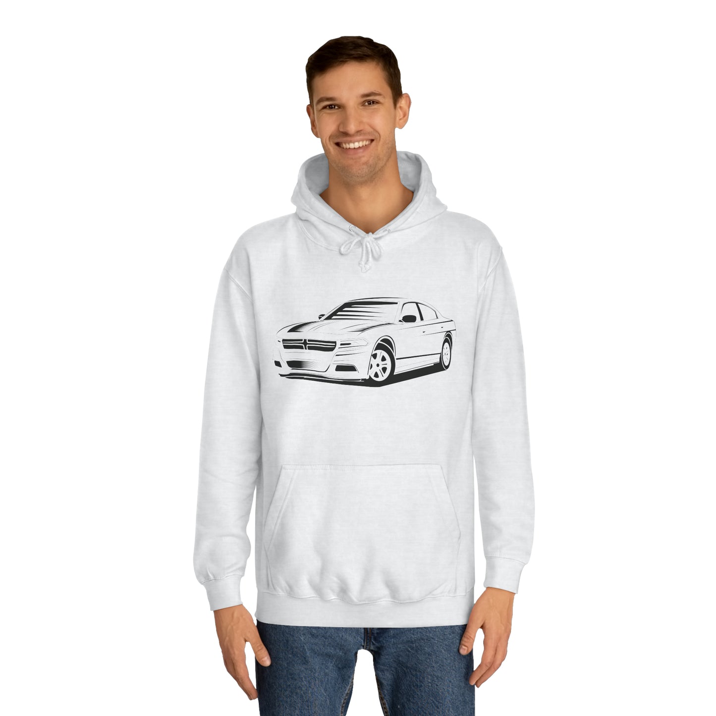 Charger SRT Race Car Fleece Hoodie