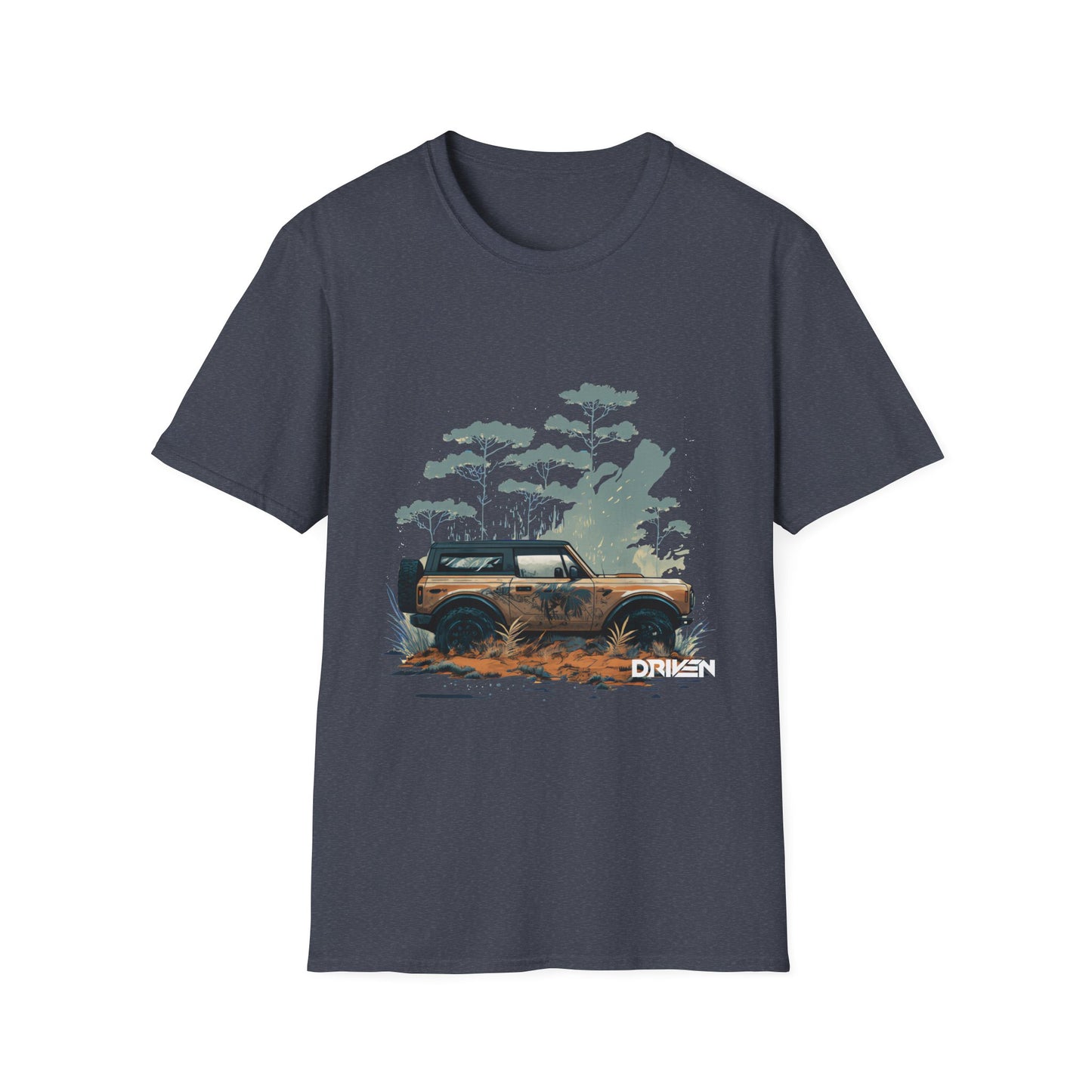 Ford Bronco In The Wild T-Shirt - Driven Brand Apparel