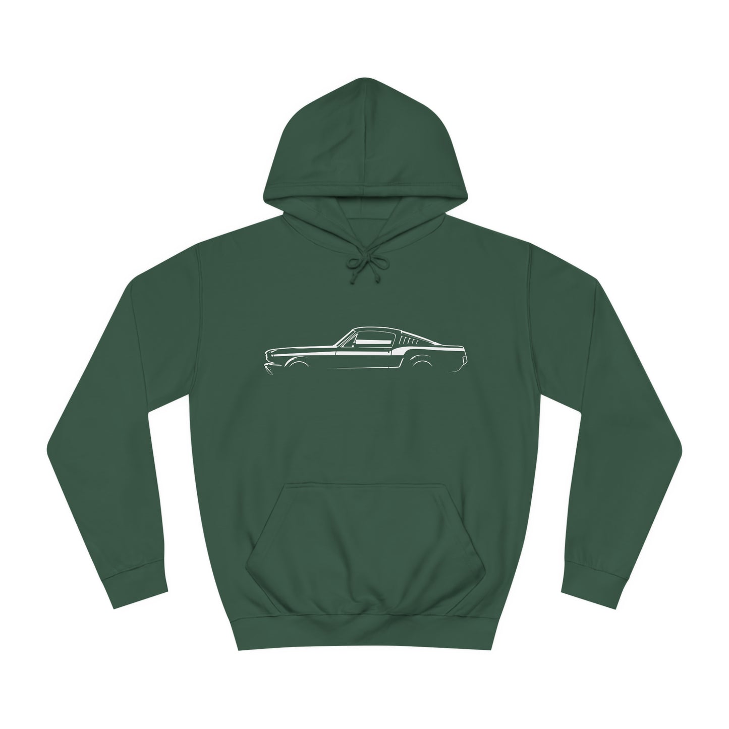 1965 Ford Mustance Vintage Series Fleece Hoodie