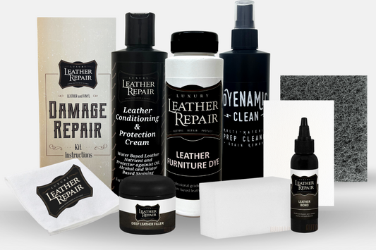 Leather & Vinyl Damage Repair Kit Auto Leather Dye
