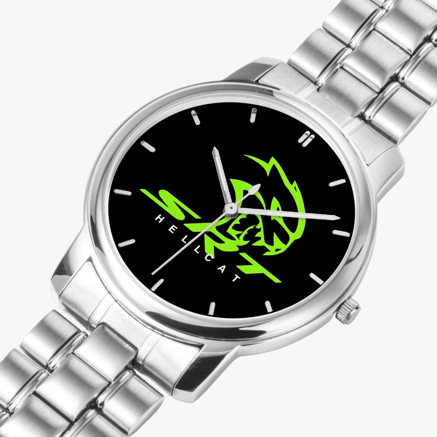 SRT Hellcat in Lime Wrist Watch - Driven Brand Apparel