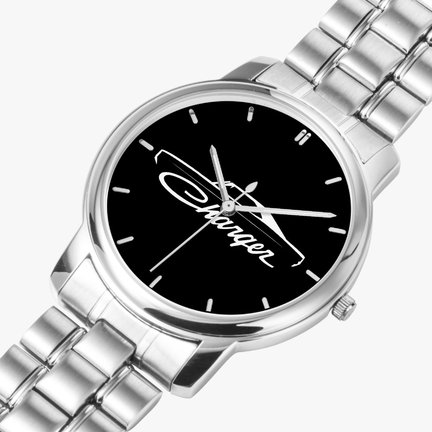 Classic Vintage Charger Race Car Watch