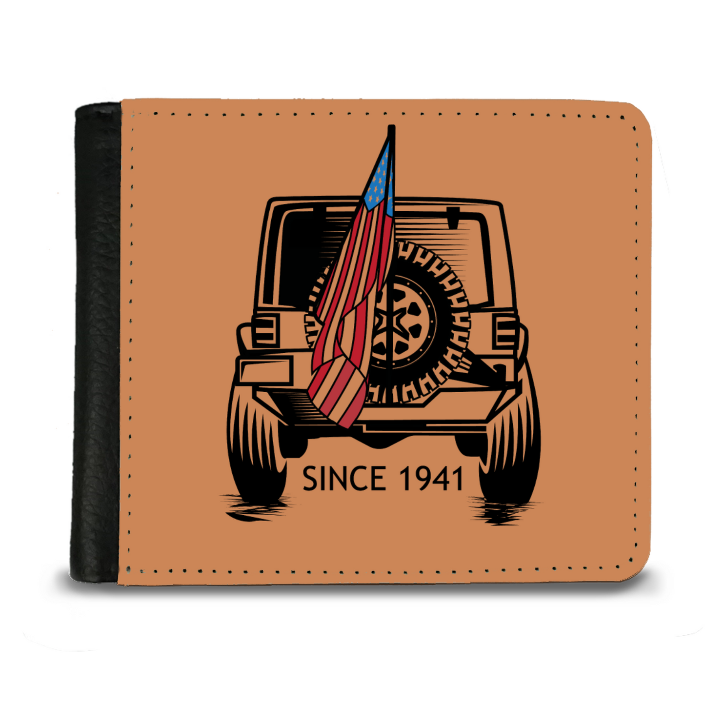 Wrangler America Men's Faux Leather Wallet