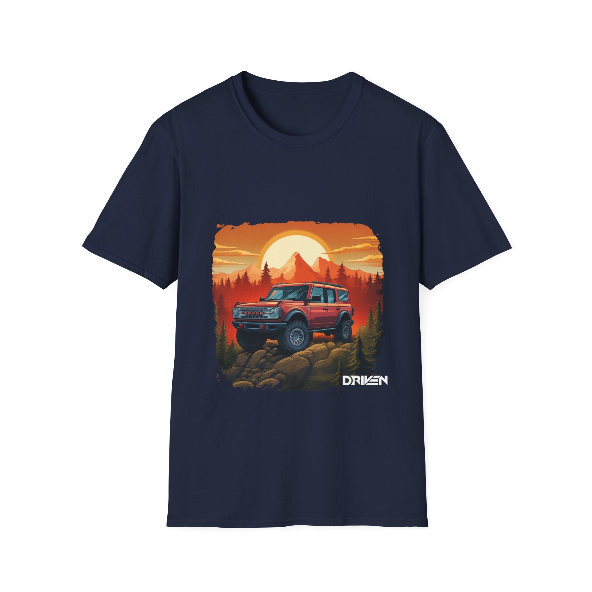 Bronco Sunset T-shirt - Driven Brand Apparel