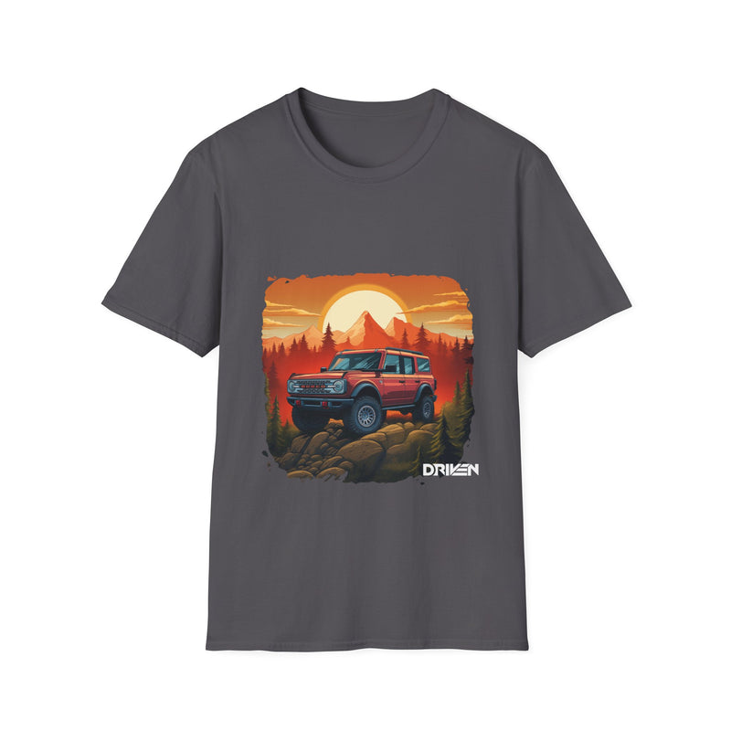 Bronco Sunset T-shirt - Driven Brand Apparel