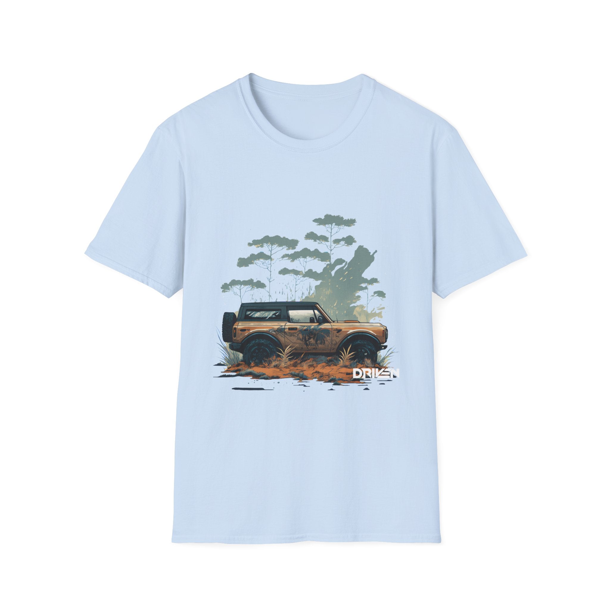 Ford Bronco In The Wild T-Shirt - Driven Brand Apparel