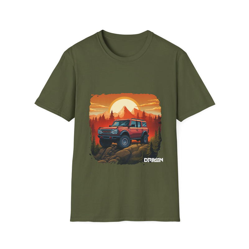 Bronco Sunset T-shirt - Driven Brand Apparel