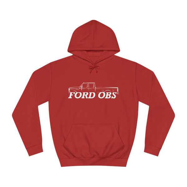 OBS Ford Crewcab Fleece Hoodie - Driven Brand Apparel