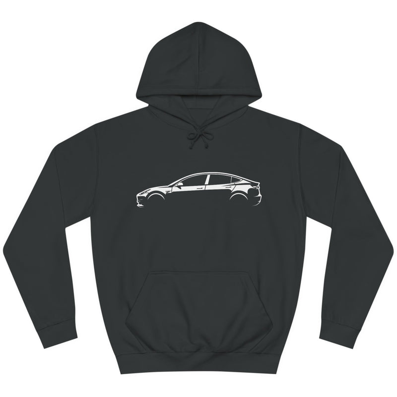 Tesla Electric Series Fleece Hoodie - Driven Brand Apparel