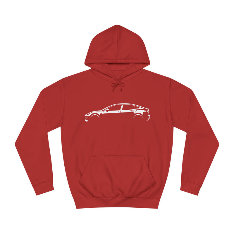 Tesla Electric Series Fleece Hoodie - Driven Brand Apparel