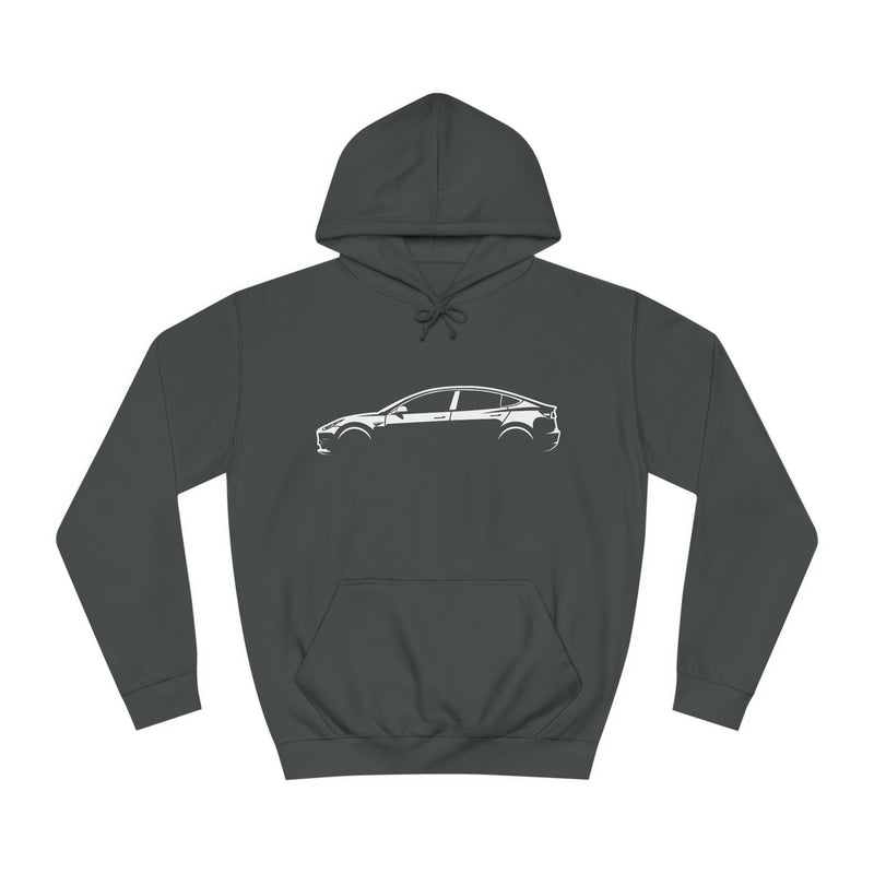 Tesla Electric Series Fleece Hoodie - Driven Brand Apparel