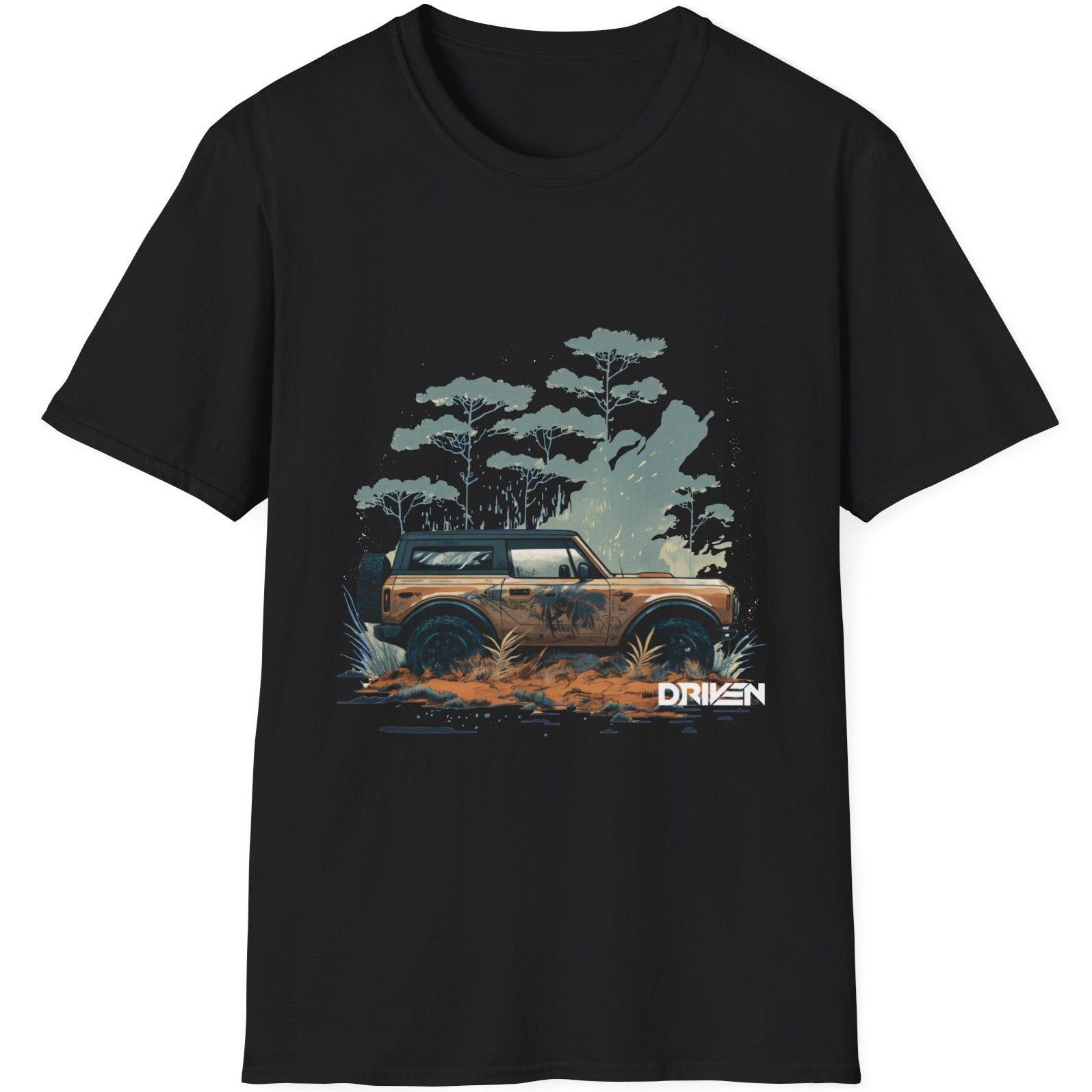 Ford Bronco In The Wild T-Shirt - Driven Brand Apparel