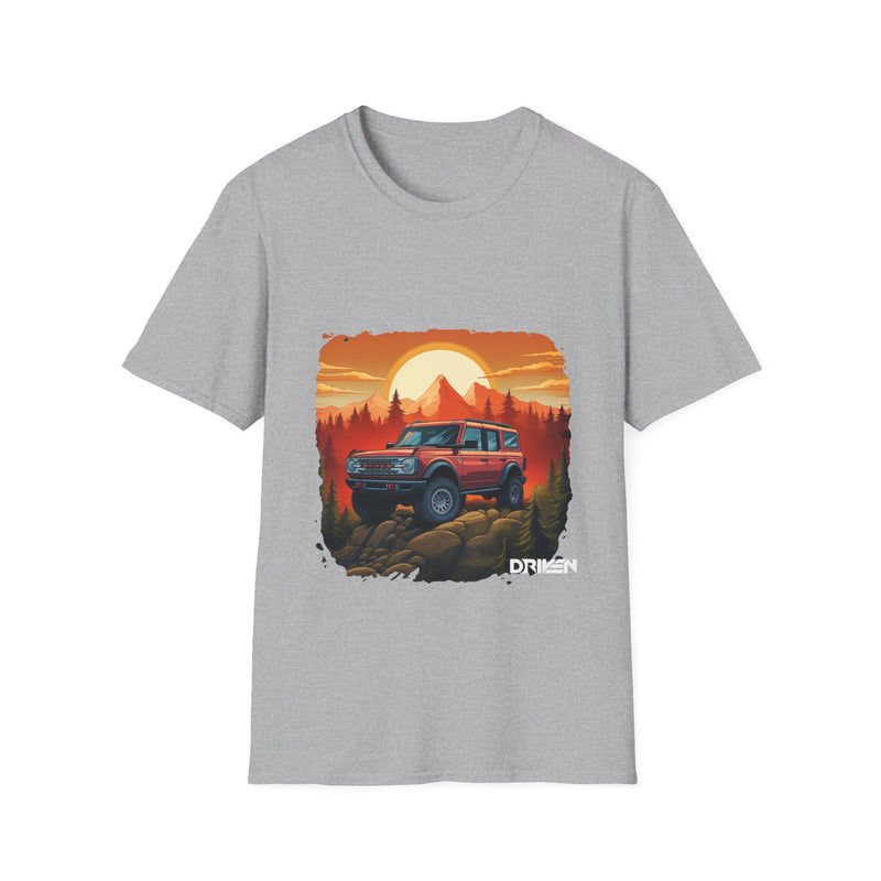 Bronco Sunset T-shirt - Driven Brand Apparel