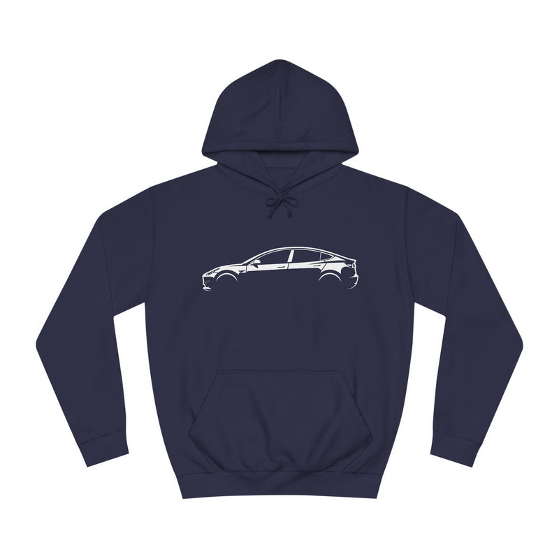 Tesla Electric Series Fleece Hoodie - Driven Brand Apparel