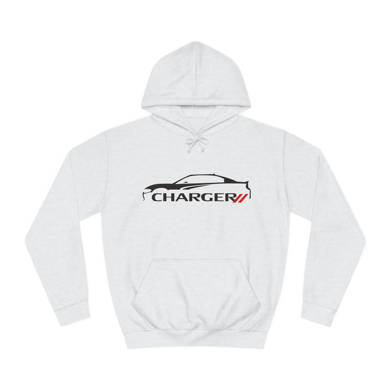 Charger Striped Fleece Hoodie - Driven Brand Apparel