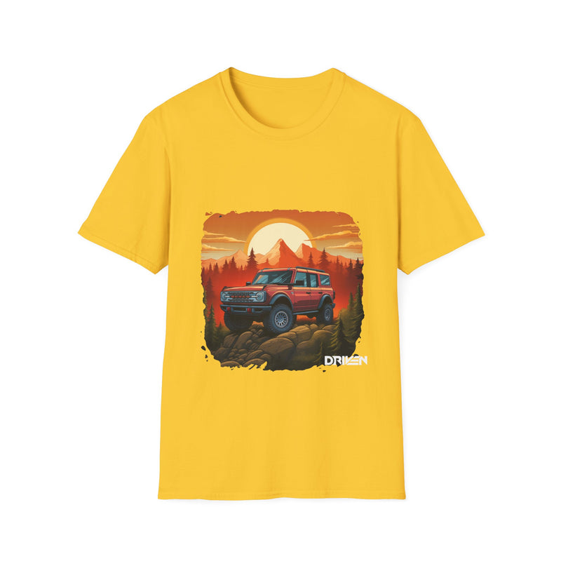 Bronco Sunset T-shirt - Driven Brand Apparel