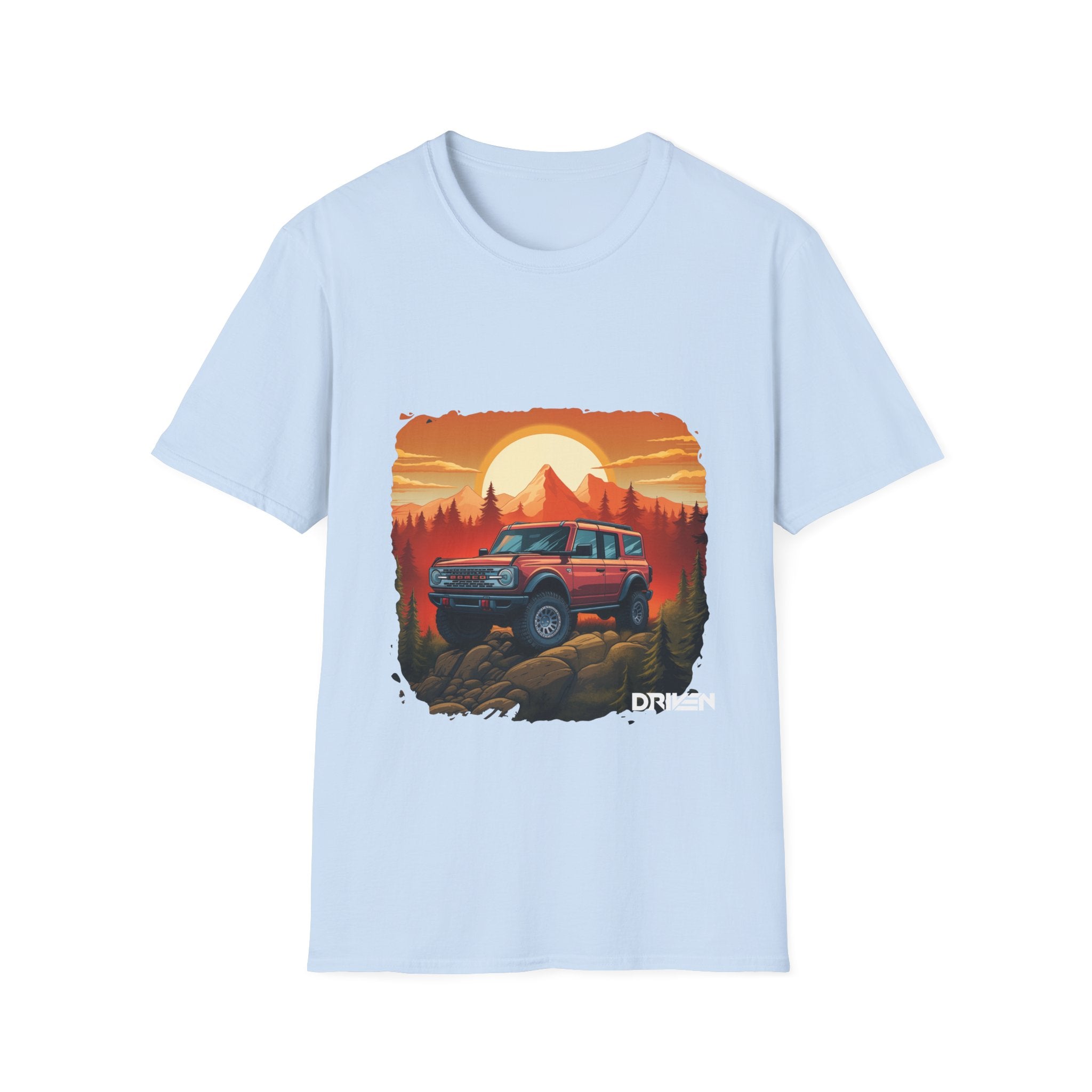 Bronco Sunset T-shirt - Driven Brand Apparel