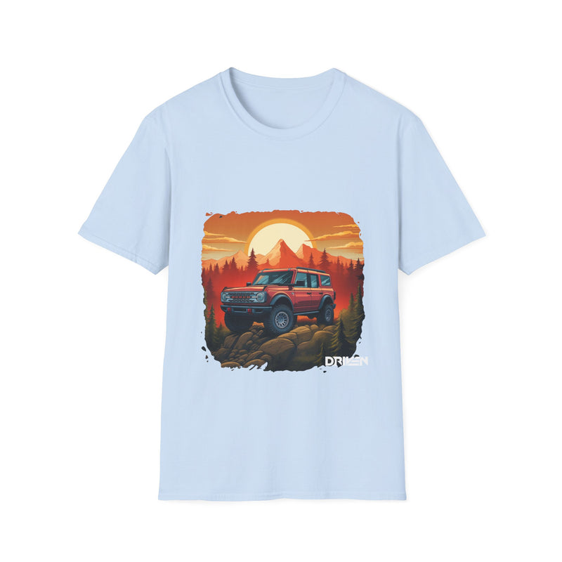 Bronco Sunset T-shirt - Driven Brand Apparel