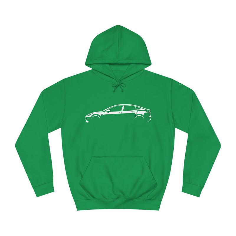 Tesla Electric Series Fleece Hoodie - Driven Brand Apparel