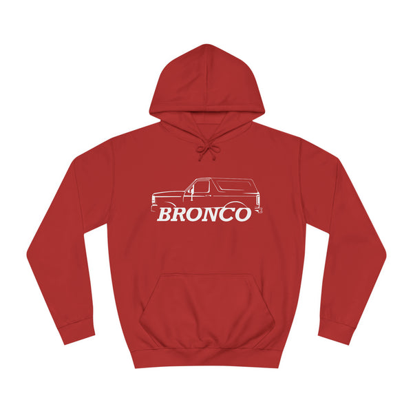 1980 Ford Bronco Vintage Series Fleece Hoodie - Driven Brand Apparel