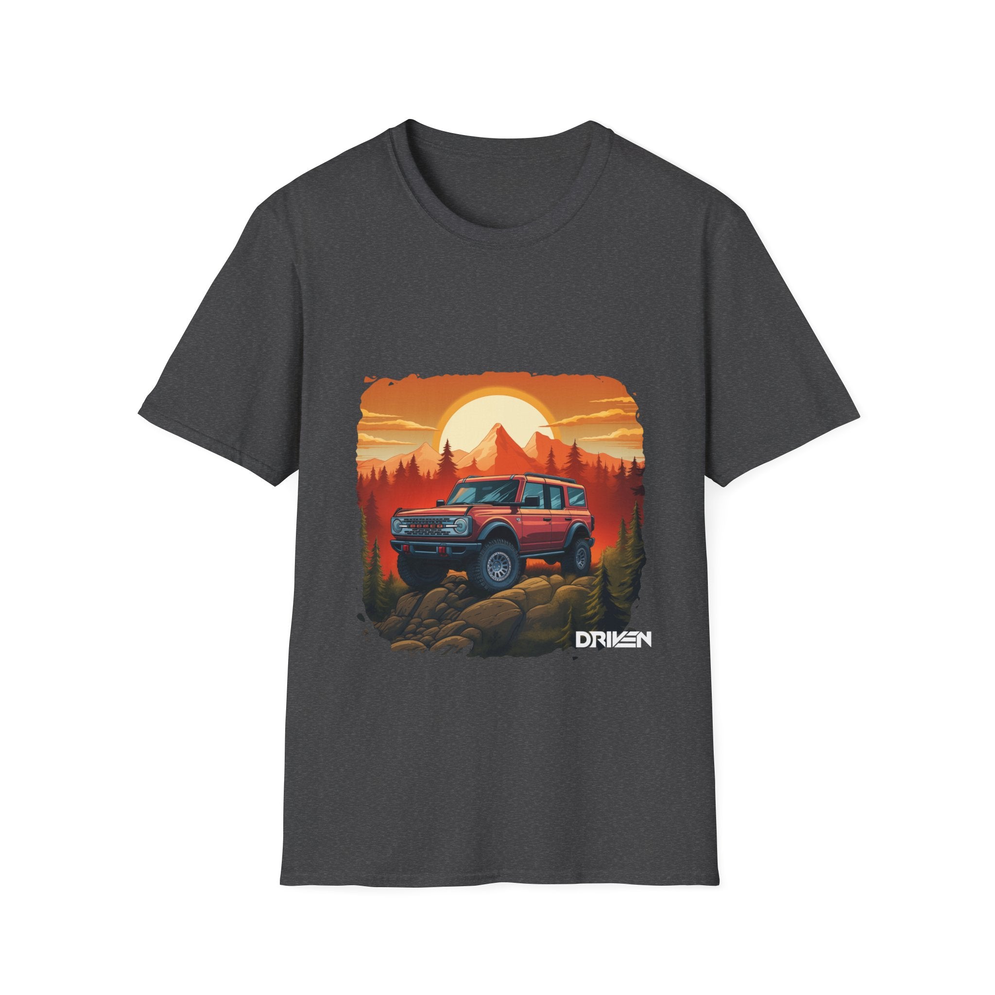 Bronco Sunset T-shirt - Driven Brand Apparel