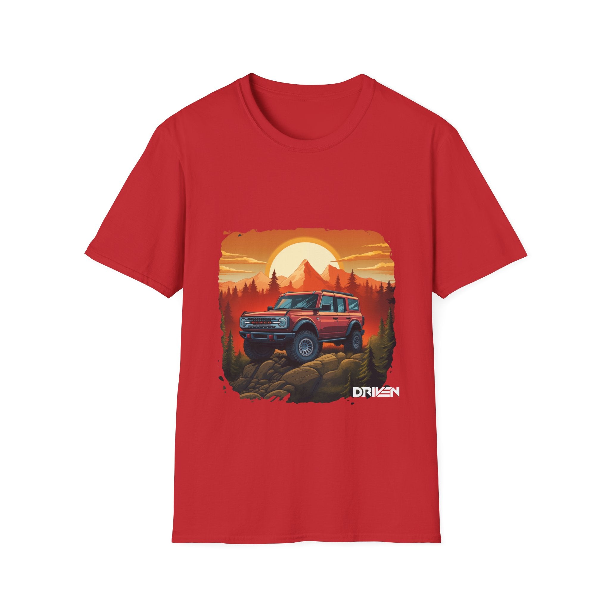 Bronco Sunset T-shirt - Driven Brand Apparel