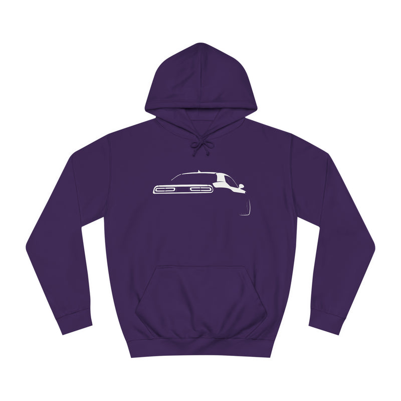 Challenger Race Car Fleece Hoodie - Driven Brand Apparel