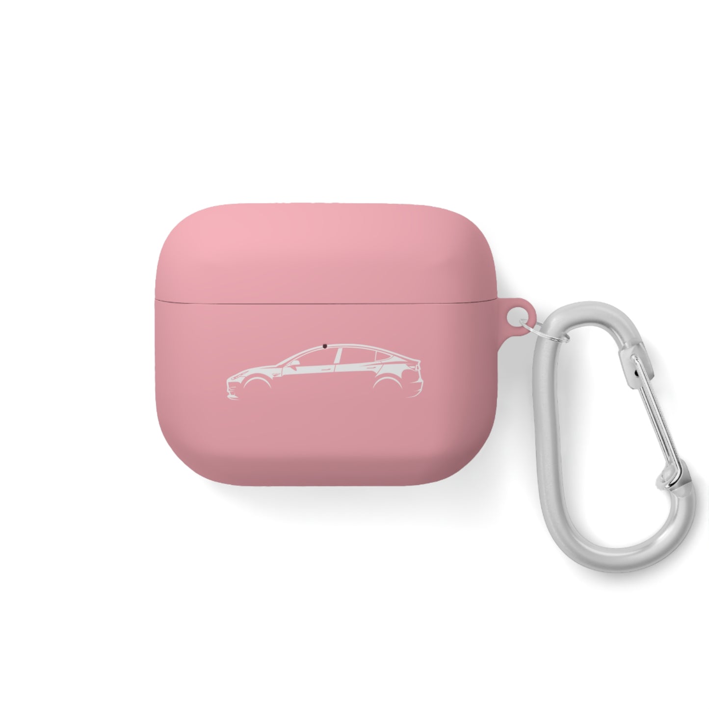 Tesla 3 Premium AirPods Case with Iconic Silhouette
