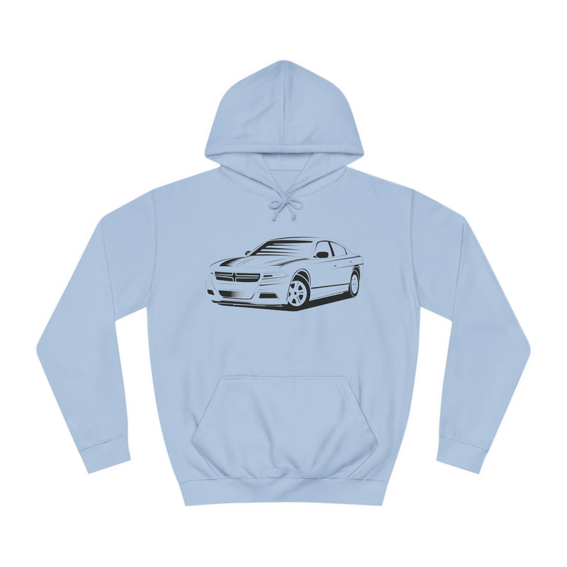 Charger SRT Race Car Fleece Hoodie - Driven Brand Apparel