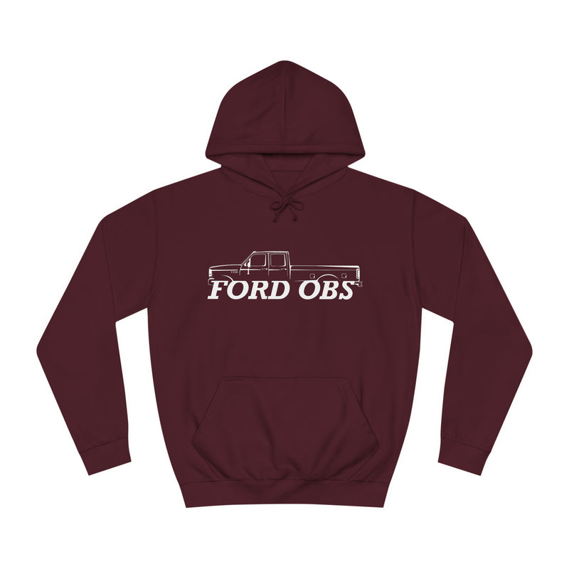 OBS Ford Crewcab Fleece Hoodie - Driven Brand Apparel