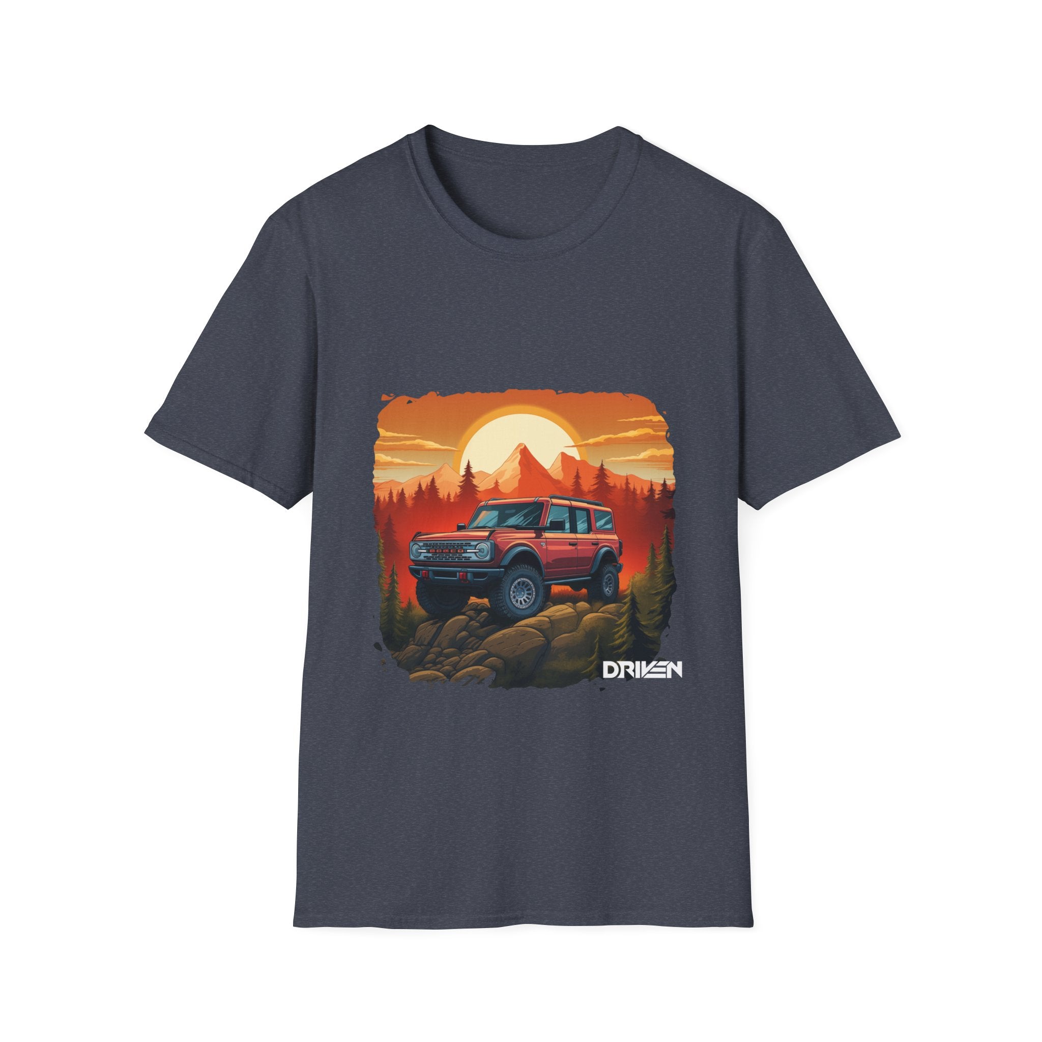 Bronco Sunset T-shirt - Driven Brand Apparel