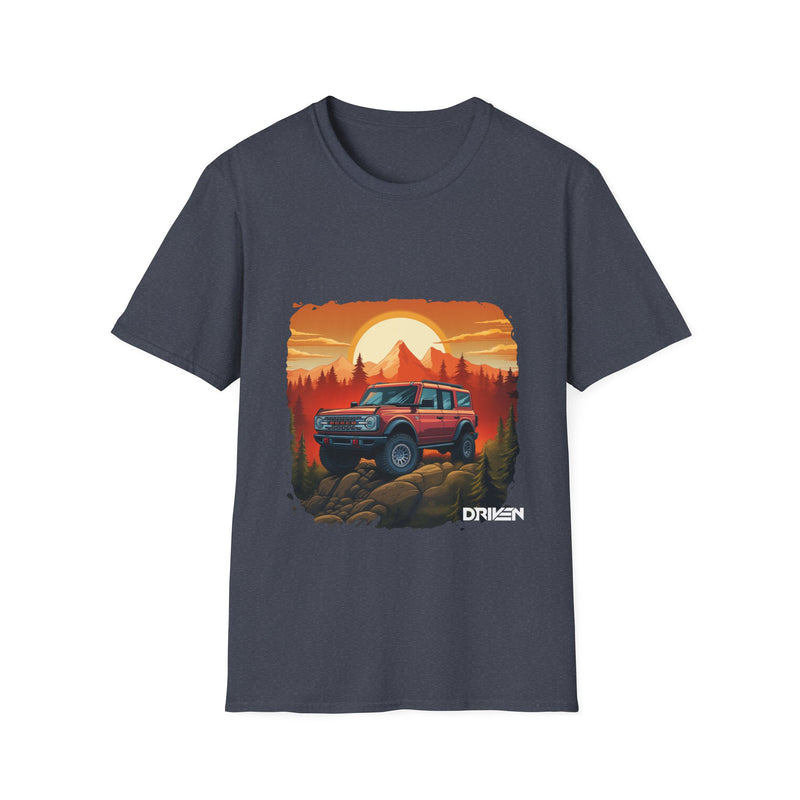 Bronco Sunset T-shirt - Driven Brand Apparel
