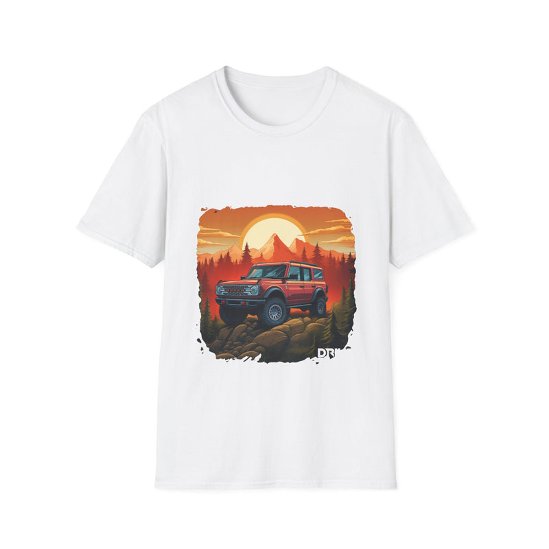 Bronco Sunset T-shirt - Driven Brand Apparel