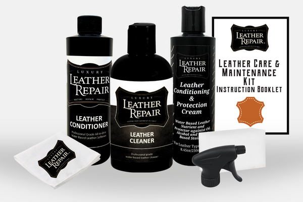 Complete Leather Care and Maintenance Kit Auto Leather Dye