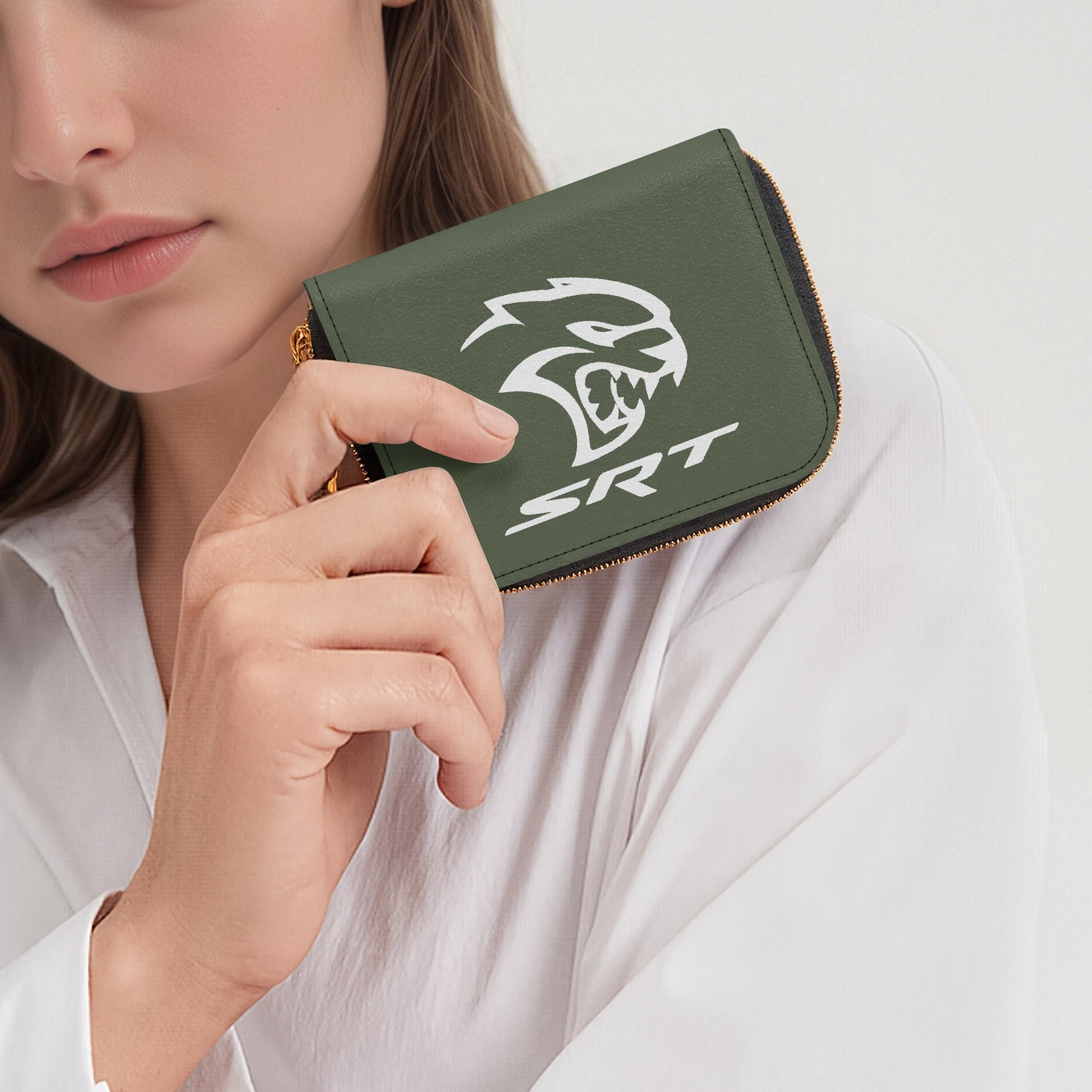 Hellcat Velocity Bifold Zipper Wallet – Charger SRT Driven Brand Apparel