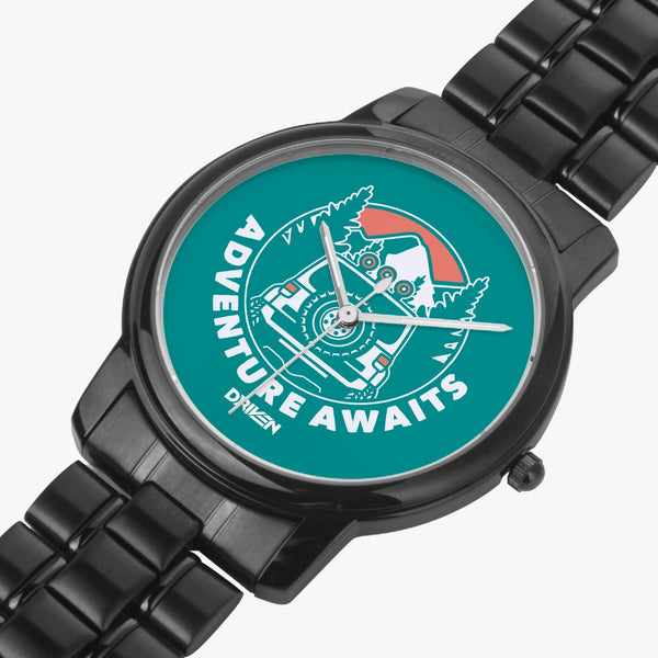 Wrangler Enthusiast Adventure Awaits Watch - Driven Brand Apparel