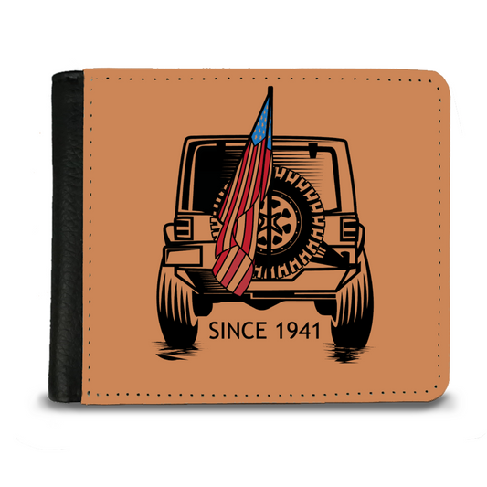 Wrangler America Men's Faux Leather Wallet
