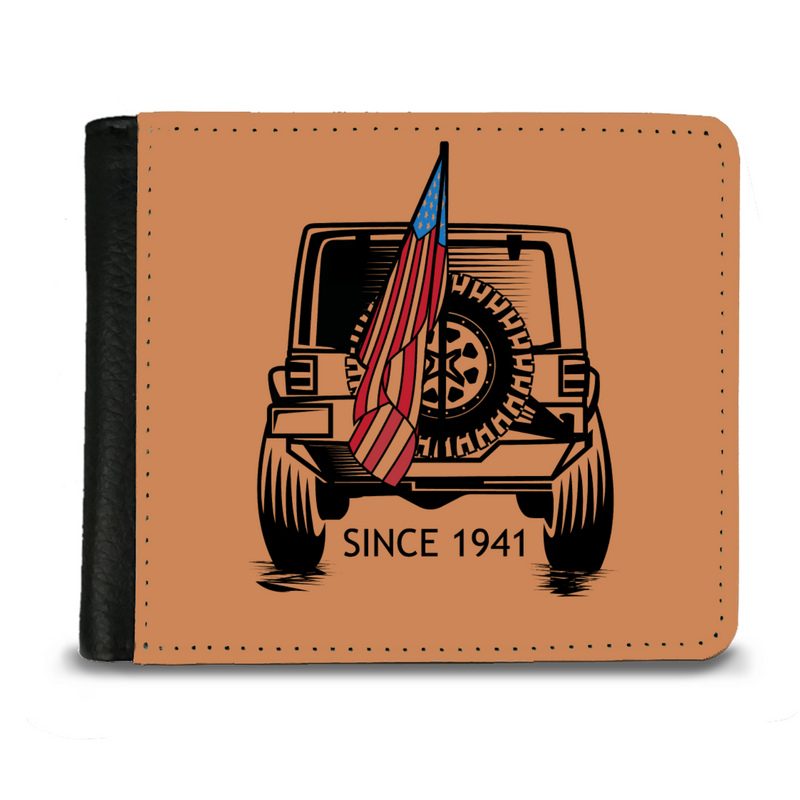 Wrangler America Men's Faux Leather Wallet - Driven Brand Apparel