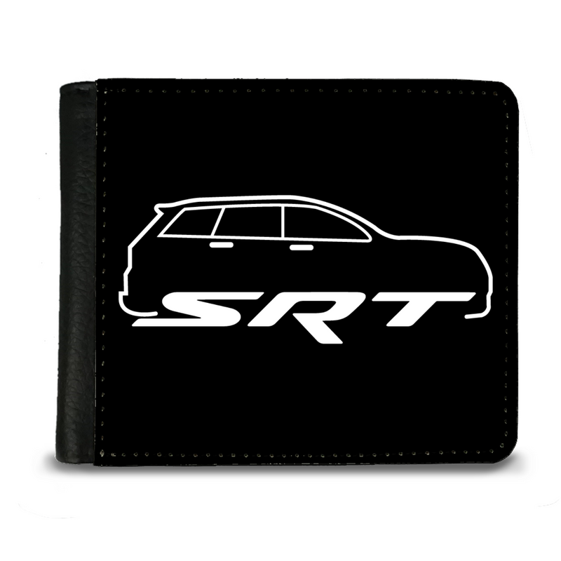 Dodge Jeep SRT Mopar Men's Faux Leather Wallet - Driven Brand Apparel